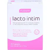 Nupure Lacto Intim Oral Probiotikum bei bakt.Vaginose