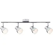 Paulmann 4x 4,6W LED Deckenlampe Deckenleuchte Silber entspricht 4x 30W Licht