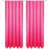 Bestgoodies Dekoschal Ellen Universalband Blickdicht 2er Pack - 140x175 cm Pink