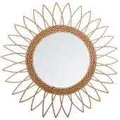 Atmosphera 50 Cm Wall Mirror Beige