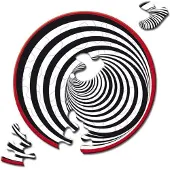 Curiosity Games Rundpuzzle Picoli: Tunnel aus 33 Puppen