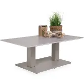 SANSIBAR Living Lifttisch SANSIBAR HAGEBY BHT 140x48x80 cm beige