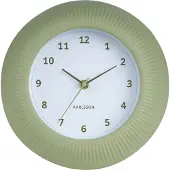Karlsson - Wanduhr Tender Rib - Teegrün - Ø25cm