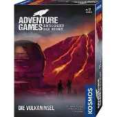 Kosmos Adventure Games Die Vulkaninsel, Brettspiel, Reisen/Abenteuer, 12 Jahr(e), Familienspiel
