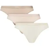 BOSS Damen 3er-Pack Logo-Bundslips in Mehrfarben