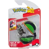 Pokémon Actionfigur Clip 'N' Go Tyrunt Dusk Ball 2-in-1 Set