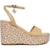 GUESS Damen Klassische Sandalen FLJERLELE04NATU Farbe: Beige Größe: 39