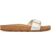 Tommy Hilfiger Pantoletten Cork Footbed Slip-On FW0FW09344 Weiß 38