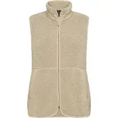 Didriksons Siv, Fleeceweste, Damen, clay beige