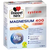 Queisser Pharma GmbH & Co. KG Doppelherz system MAGNESIUM 400 DIRECT, 30 St. Beutel