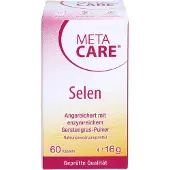 INSTITUT ALLERGOSAN Deutschland (privat) GmbH Meta Care Selen+ Kapseln zum Beitrag einer normalen Funktion des Immunsystems & der Schilddrüse, 60 St. Kapseln