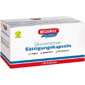MEGAMAX Sättigungskapseln Glucomannan 120 St Kapseln