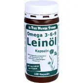 Hirundo Products The Nutri Store Leinöl Omega 3-6-9 500 mg Kapseln, 180 St. Kapseln