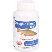 Berco - Arzneimittel, Gottfried Herzberg GmbH Omega 3 Berco 1000mg, 60 St. Kapseln