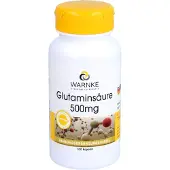 Warnke Vitalstoffe GmbH WARNKE Glutaminsäure 500 mg Kapseln, 100 St. Kapseln