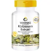 Warnke Vitalstoffe GmbH WARNKE Kürbiskern Extrakt Kapseln, 100 St. Kapseln
