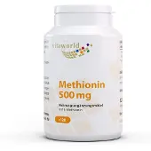 Vitaworld Methionin 500 mg Kapseln 120 St