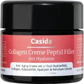 Casida Collagen Peptid Filler - Anti-Aging Creme mit Hyaluron 50ml