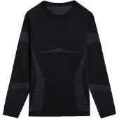 4F Thermoaktives Damen-Sweatshirt F113 tiefschwarz 4FAW23USEAF113 20S M/L