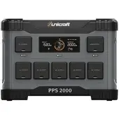 Unicraft Powerstation PPS 2000, 6770020, 1843 Wh Akkukapazität, 13 Anschlüsse, Ausgangsleistung 2000 W