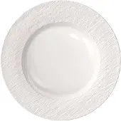 Villeroy & Boch Speiseteller "Speiseteller Manufacture Ice ø 27,1 cm weiß" Spülmaschinenfest, Mikrowellensicher