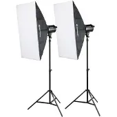 Bresser BRM-300AM Studio Blitzlichtset 2x 300W