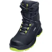 Uvex 3 Sicherheitsschuh Stiefel S3, schwarz/gelb schwarz/gelb 40
