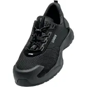 Uvex 1 x-craft pro Sicherheitsschuh S1 PL Halbschuh, schwarz schwarz 46