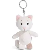 Nici Schlüsselanhänger Love Katze 10cm weiss