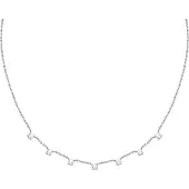 Morellato - Silver women's necklace with cubic zirconia Tesori SAIW290