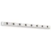 Ideal Lux Prive' Moderne Metall Wandleuchte Weiß 8 Lichter E14