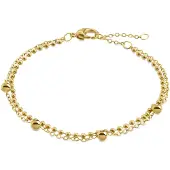 Boccia 03050-02 Damen-Armband Titan Vergoldet