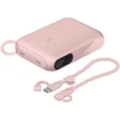 Belkin Powerbank mit Display 20W 10.000mAh USB-C rosa BPB027hqPK