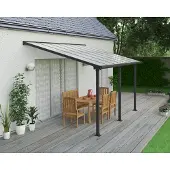 Canopia Terrassenüberdachung Olympia Anthrazit 295x425x305 cm
