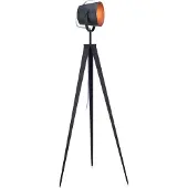 Teamson Home Stativ LED Standard Stehlampe Rotgold Modern Lighting VN-L00021-EU
