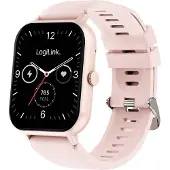 Logilink 1,83 Zoll Edge Smartwatch, rosa