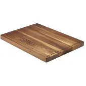 Genware Acacia Wood Servierbrett 40 x 30 x 2,5 Cm