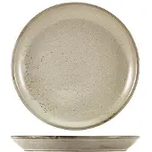 Genware Terra Porcelain Grey Coupe Teller 24 Cm