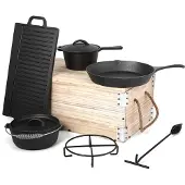 Carl Schmidt Sohn GmbH PARILLA 9-teilige Dutchoven-Set, Gusseisen