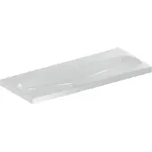 Geberit Waschtisch Acanto 120x48,2cm, o. ÜL/HL, weiß KeraTect