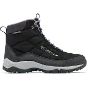 Columbia Women's Firecamp Winter Boot black, plum purple (010) 10.5
