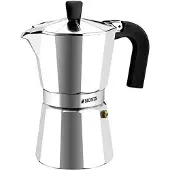 Monix M620012, Mokka-Kanne, Aluminium, Aluminium, 12 Tassen