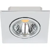 Nobile LED Downlight "A 5068Q T Flat" 8W 930 (Warmweiß) Chrom dimmbar