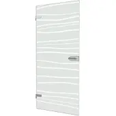 Inova Tür Drehtür Glastür 834x1972 DIN links mit Beschlag ESG Mistral Wohnungstür - Tür + Beschlag DB03