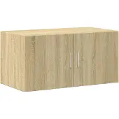 vidaXL Hochschrank Sonoma-Eiche 80x42,5x225 cm Holzwerkstoff