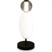 Ideal Lux Zeitgenössische Tischlampe Lumiere Metall Schwarz Led 18W 3000K Ip20