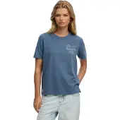 Superdry Luxe Casual Relaxed Fit Kurzarm-t-shirt