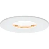 Paulmann LED Einbauleuchte Strahler Nova Weiß rund 1 x 7W GU10 460lm warmweiß 2700K dimmbar