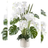 Creativ Green künstliche Pflanze Phalaenopsisarrangement 110cm, "Real Touch"