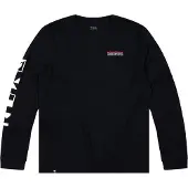 Mons Royale - T-shirt aus Merinowolle &ndash; Herren &ndash; Icon Merino LS M - Icon Merino LS M Black für Herren aus Wolle - Größe L - schwarz